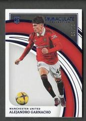 Alejandro Garnacho [Sapphire] #133 Soccer Cards 2022 Panini Immaculate Collection Prices