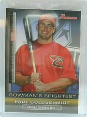 Paul Goldschmidt #BBR4 Baseball Cards 2011 Bowman Brightest Prices