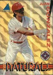 Juan Gonzalez #4 Baseball Cards 1994 Pinnacle the Naturals Prices