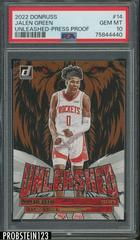 Jalen Green [Press Proof] #14 Basketball Cards 2022 Panini Donruss Unleashed Prices