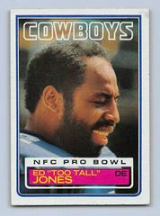 Ed 'Too Tall' Jones Football Cards 1983 Topps Prices