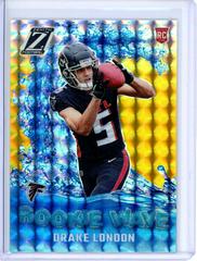 Drake London [Gold] #RW-DL Football Cards 2022 Panini Zenith Rookie Wave Prices