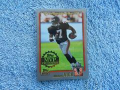 Michael Vick Football Cards 2001 Topps MVP Promotion Prices