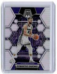 Domantas Sabonis [Silver] Basketball Cards 2022 Panini Mosaic Prices