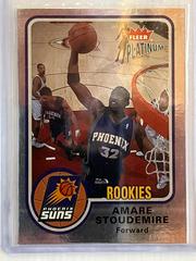 Amare Stoudemire #190 Basketball Cards 2002 Fleer Platinum Prices