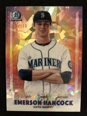 Emerson Hancock [Atomic Refractor] Baseball Cards 2021 Bowman Chrome Dawn of Glory Prices