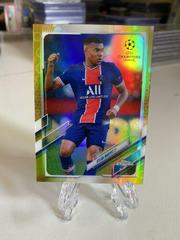 Kylian Mbappe [Gold Bubbles] #95 Soccer Cards 2020 Topps Chrome UEFA Champions League Prices