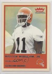 Kellen Winslow Jr. [Crystal] #342 Football Cards 2004 Fleer Tradition Prices