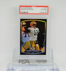 Aaron Rodgers Football Cards 2014 Bowman Prices