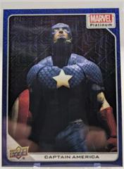 Captain America [Blue Traxx] #13 Marvel 2023 Upper Deck Platinum Prices