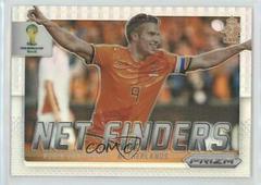 Robin Van Persie [Prizm] Soccer Cards 2014 Panini Prizm World Cup Net Finders Prices