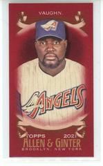 Mo Vaughn [Mini Red] #332 Baseball Cards 2021 Topps Allen & Ginter X Prices