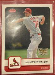 Adam Wainwright #87 Baseball Cards 2006 Fleer Prices