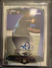 Aaron Donald [Autograph] #175 Football Cards 2014 Topps Chrome Prices