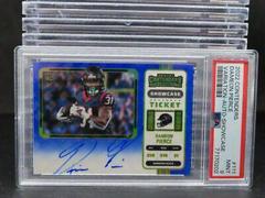 Dameon Pierce [SP Variation Autograph Showcase Ticket] Football Cards 2022 Panini Contenders Prices