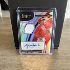 Alejo Lopez [Holo] Baseball Cards 2022 Panini Select Rookie Jersey Autographs Prices
