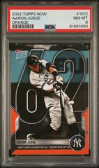 Aaron Judge [Orange] #1012 Baseball Cards 2022 Topps Now Prices