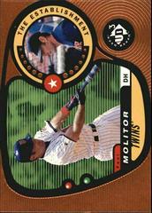 Paul Molitor #160 Baseball Cards 1998 UD3 Prices