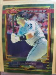 Edgar Martinez [Topps Finest] #154 Baseball Cards 1994 Finest Pre Production Prices