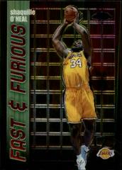 Shaquille O'Neal Basketball Cards 2001 Topps Chrome Fast & Furious Prices