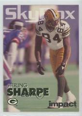 Sterling Sharpe [Colors] #109 Football Cards 1993 Skybox Impact Prices