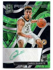 Chris Duarte [Green] Basketball Cards 2021 Panini Spectra Aspiring Autographs Prices