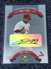 So Taguchi [Significant Signatures] Baseball Cards 2002 Donruss Classics Prices