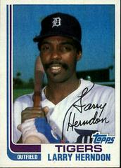 Larry Herndon #43T Baseball Cards 1982 Topps Traded Prices