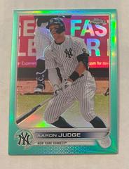 Aaron Judge [Aqua Lava] #99 Baseball Cards 2022 Topps Chrome Prices