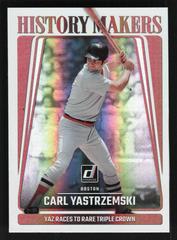 Carl Yastrzemski #HIM13 Baseball Cards 2023 Panini Donruss History Makers Prices