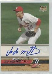 Joe Mather [Autograph] Baseball Cards 2008 Stadium Club Prices