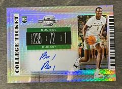 Bol Bol [Contenders Optic Autograph Hyper] Basketball Cards 2019 Panini Contenders Draft Picks Prices