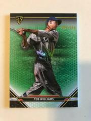 Ted Williams [Emerald] #13 Baseball Cards 2021 Topps Triple Threads Prices