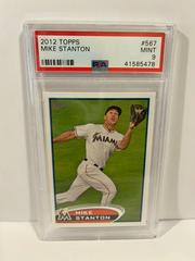 Mike Stanton #567 Baseball Cards 2012 Topps Mini Prices