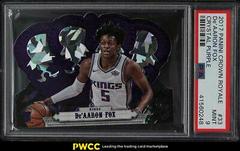 DE'Aaron Fox [Crystal Purple] #33 Basketball Cards 2017 Panini Crown Royale Prices