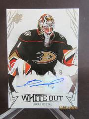 Lukas Dostal #WOR-LD Hockey Cards 2022 SPx White Out Rookie Autographs Prices