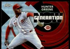 Hunter Greene Baseball Cards 2022 Topps Chrome Update Generation Now Prices
