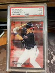 Trea Turner [Red Refractor] Baseball Cards 2016 Topps Finest Prices