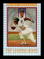 Rickey Henderson [The Legend Series] Baseball Cards 1991 Donruss Elite Prices