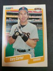 Gary Carter #U-62 Baseball Cards 1990 Fleer Update Prices