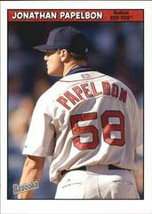 Jonathan Papelbon #76 Baseball Cards 2006 Bazooka Prices