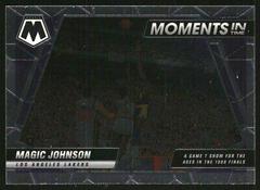 Magic Johnson Basketball Cards 2021 Panini Mosaic Moments in Time Prices