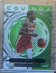 AJ Griffin [Green Flood] #37 Basketball Cards 2022 Panini Obsidian Equinox Prices