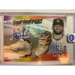 Fernando Tatis Jr. [Autograph] Baseball Cards 2022 Topps Flashiest Feet Prices