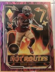 Deebo Samuel [Pink] #HR-12 Football Cards 2022 Panini Phoenix Hot Routes Prices