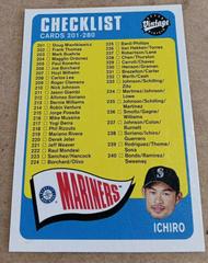 Ichiro [Checklist] #280 Baseball Cards 2003 Upper Deck Vintage Prices