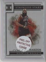 James Harden #2 Basketball Cards 2019 Panini Impeccable Stainless Stars Prices