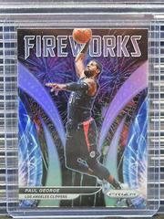 Paul George [Silver Prizm] #22 Basketball Cards 2021 Panini Prizm Fireworks Prices