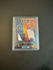 Karl Anthony Towns [Tie Dye Prizm] Basketball Cards 2021 Panini Select Selective Swatches Prices