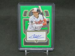 Adley Rutschman Baseball Cards 2023 Topps Definitive Autograph Collection Prices